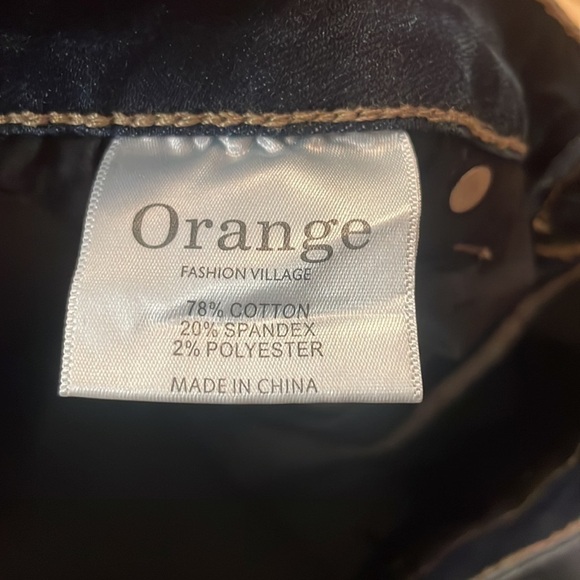 Orange Fashion Village High Rise Distressed Jeans - Picture 5 of 8